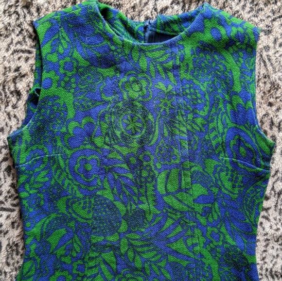 Vintage floral mod dress - Picture 2 of 7